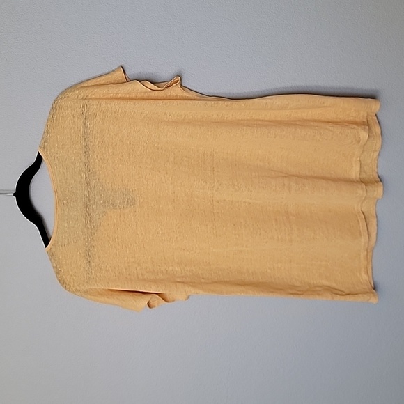 J.Jill embroidered boho sequin linen short sleeve top large - Picture 7 of 7